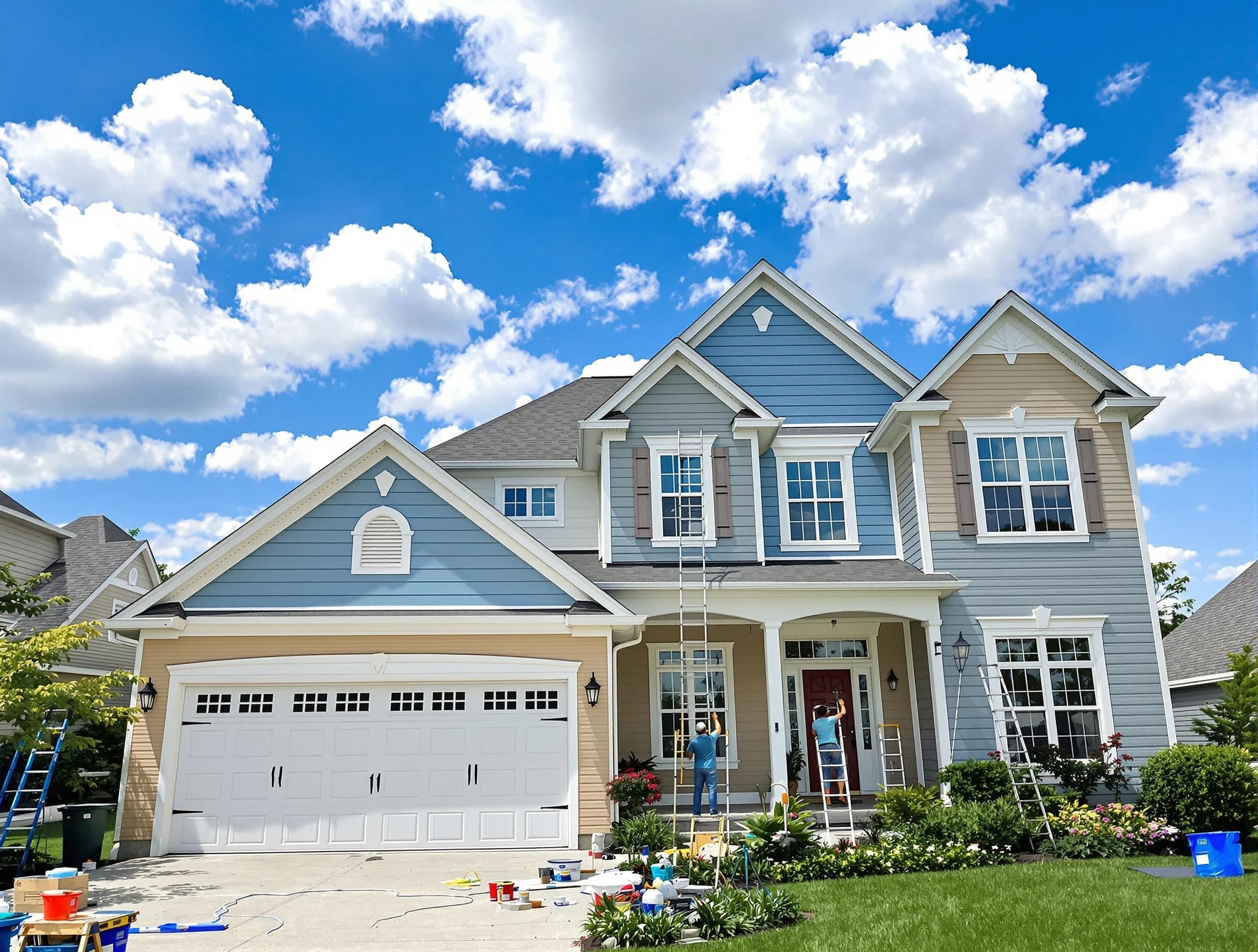 Professional house painting by Tolleson House Painters experts in Tolleson, AZ